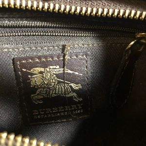 Authentic Burberry Handbag